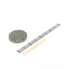 Неодимовый магнит диск 12х2 мм
