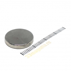 Неодимовый магнит диск 18х3 мм