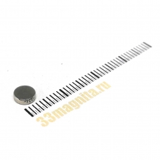 Неодимовый магнит диск 5х1.5 мм