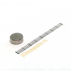 Неодимовый магнит диск 8х3 мм