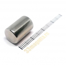 Неодимовый магнит пруток 10х15 мм