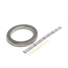 Неодимовый магнит кольцо 24-18х3 мм