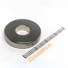 Неодимовый магнит кольцо 25-10х5 мм